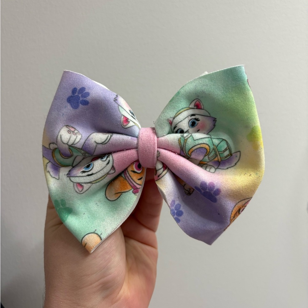 Pastel Paw Patrol Hair Bow